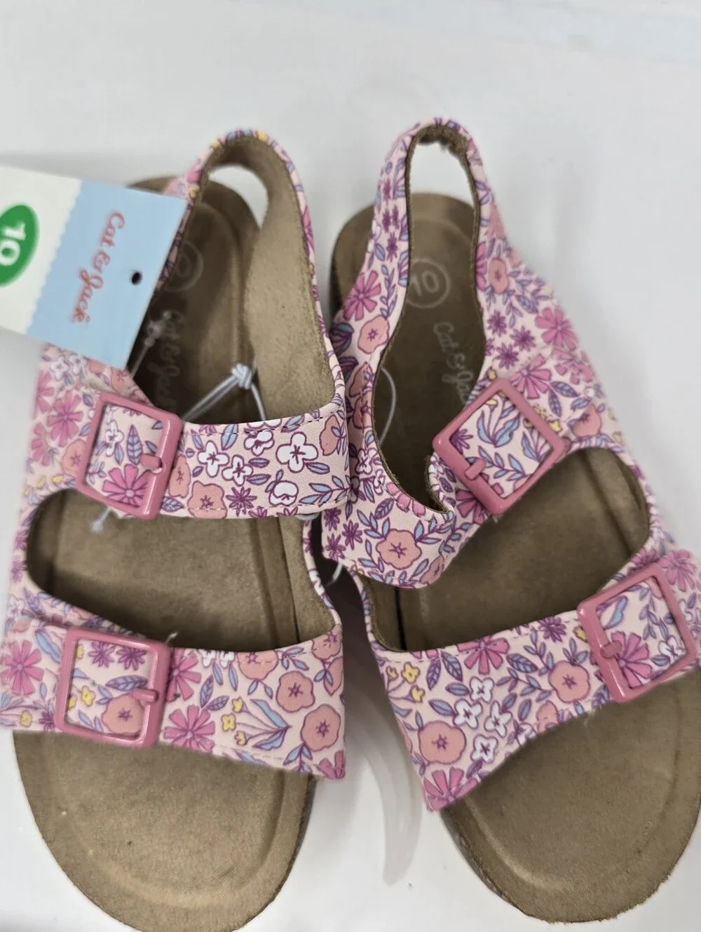 Cat & Jack Toddler Girls Size 10 Water Shoes Sandals Bundle Lot Water Shoes